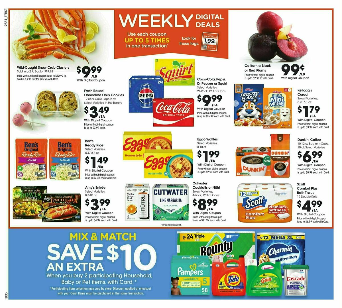 Fry's Food Weekly Ad from September 3