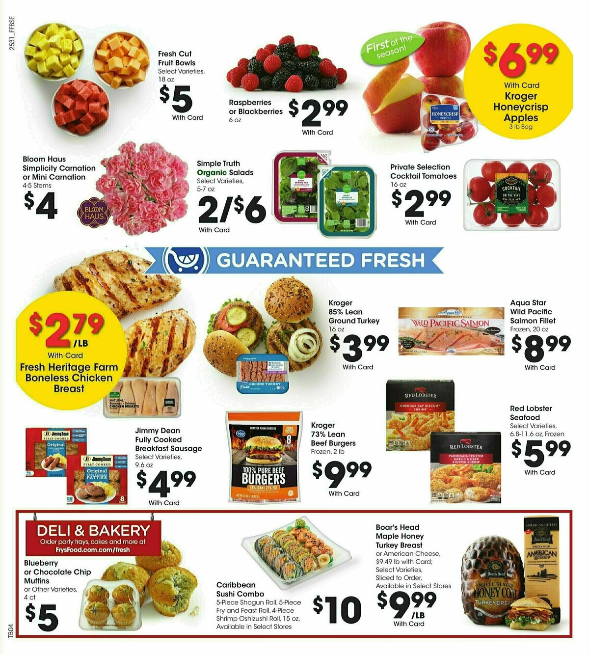 Fry's Food Weekly Ad from September 3