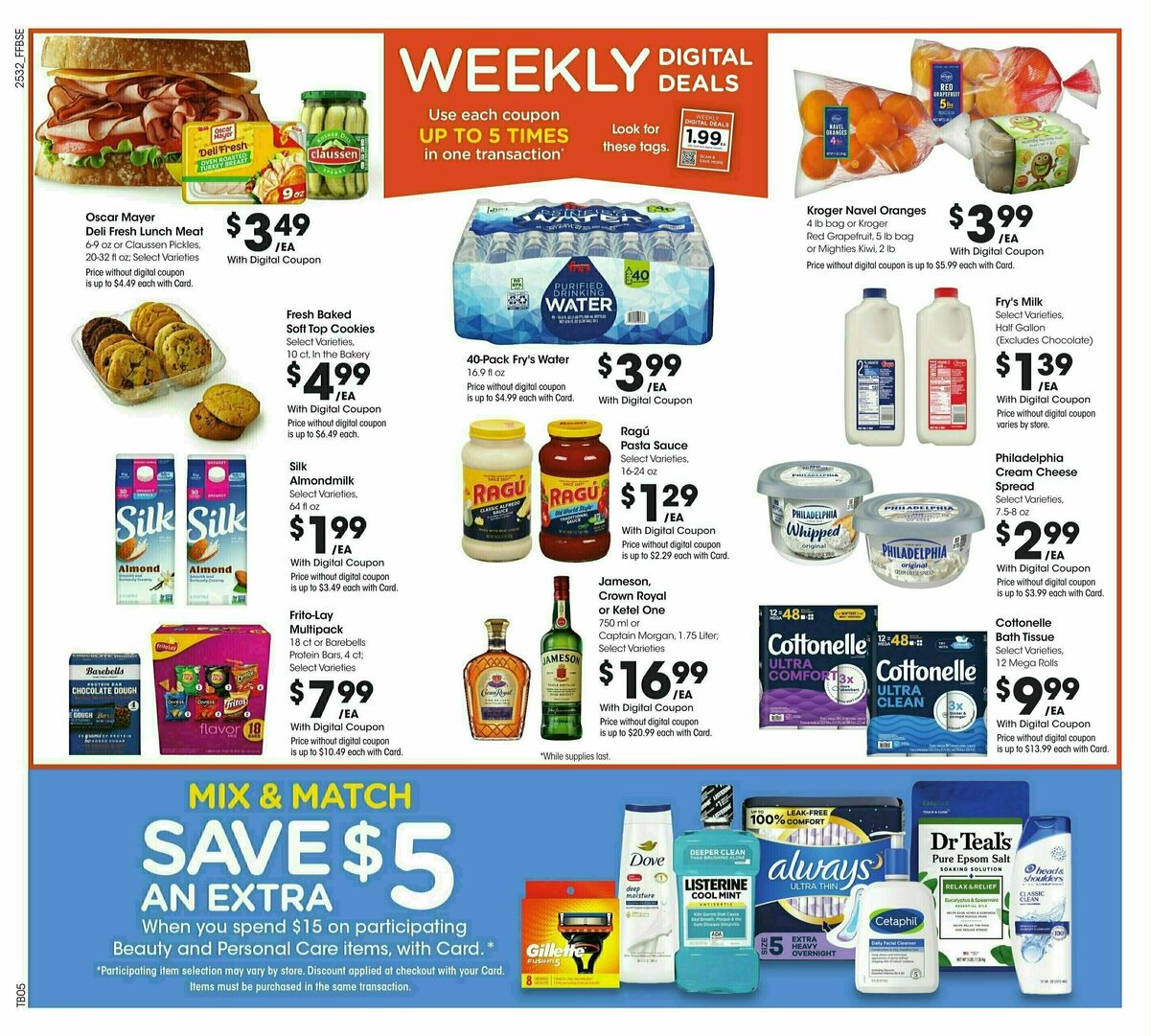 Fry's Food Weekly Ad from September 10