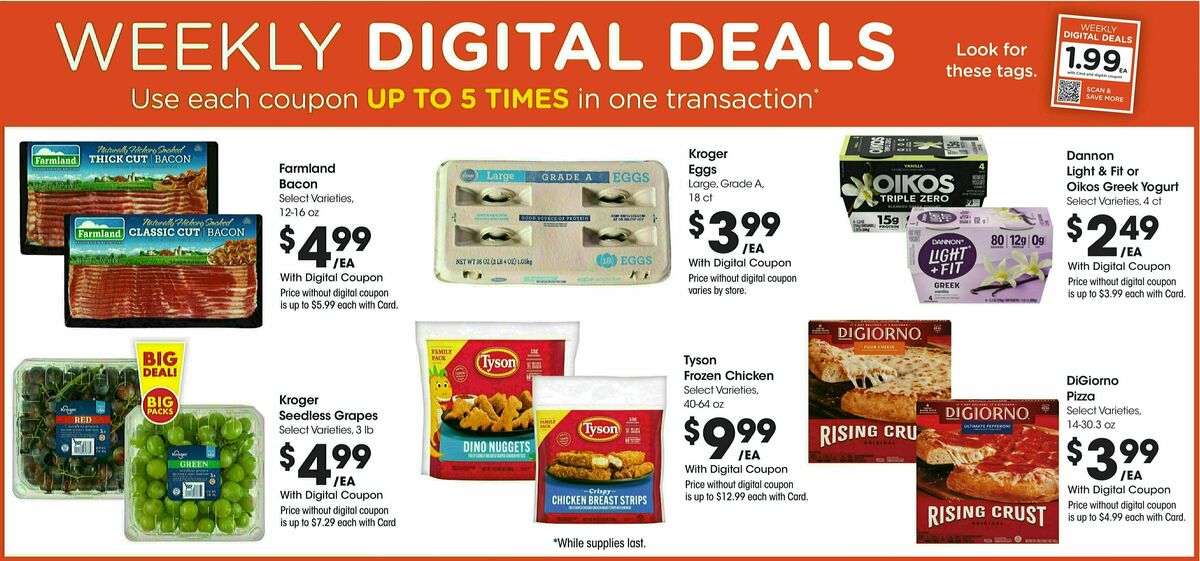 Fry's Food Weekly Ad from September 10