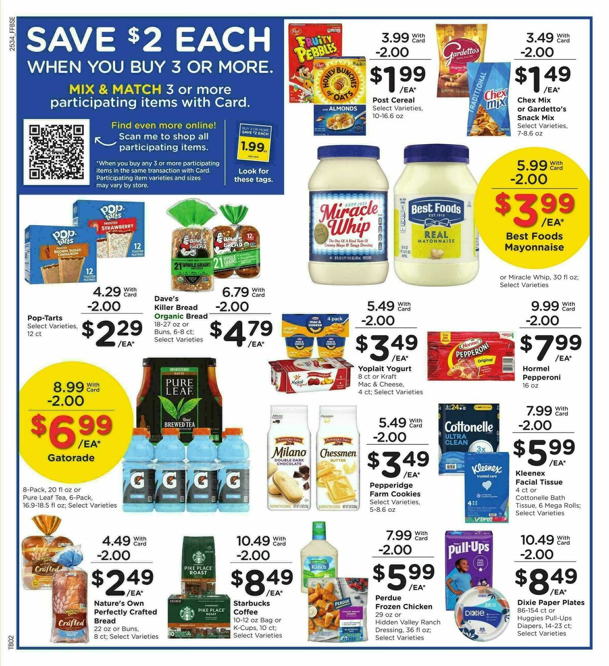 Fry's Food Weekly Ad from September 24