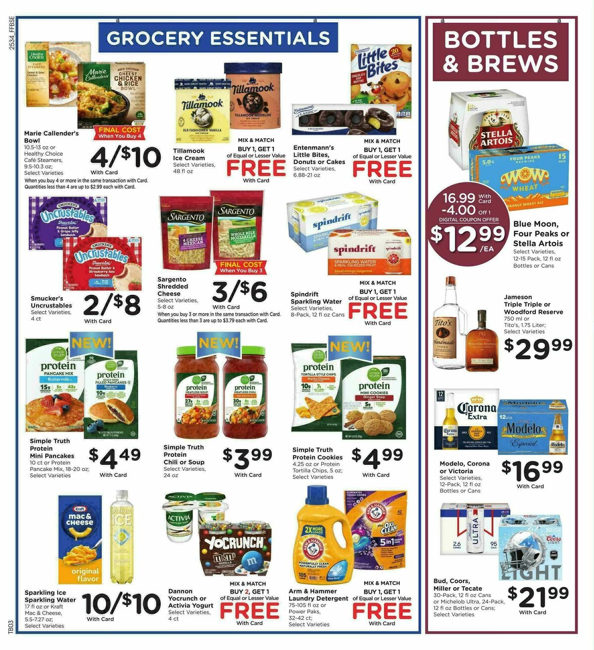 Fry's Food Weekly Ad from September 24