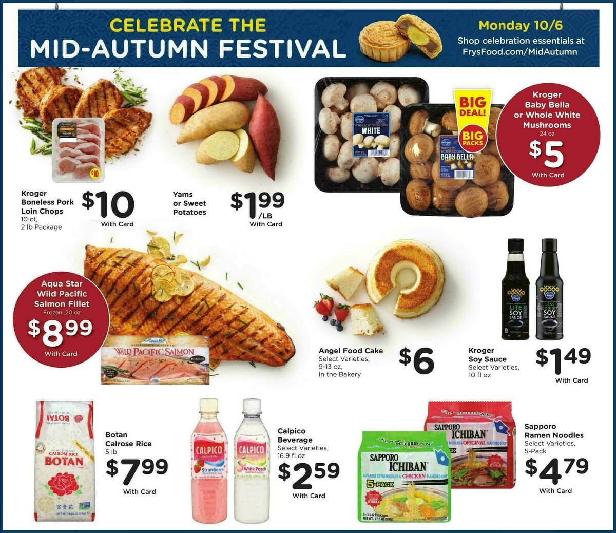 Fry's Food Weekly Ad from September 24