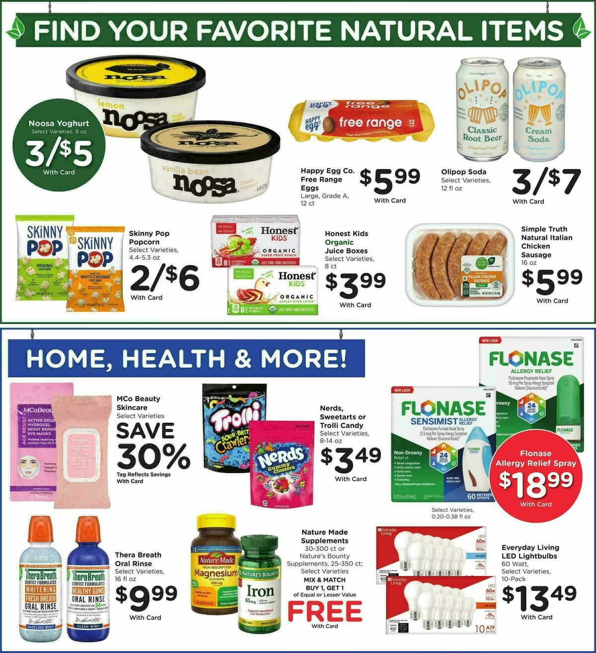 Fry's Food Weekly Ad from October 1