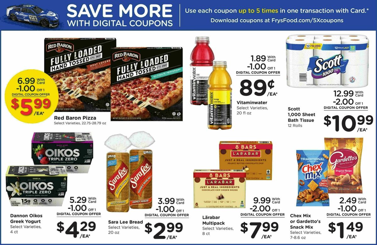 Fry's Food Weekly Ad from October 1