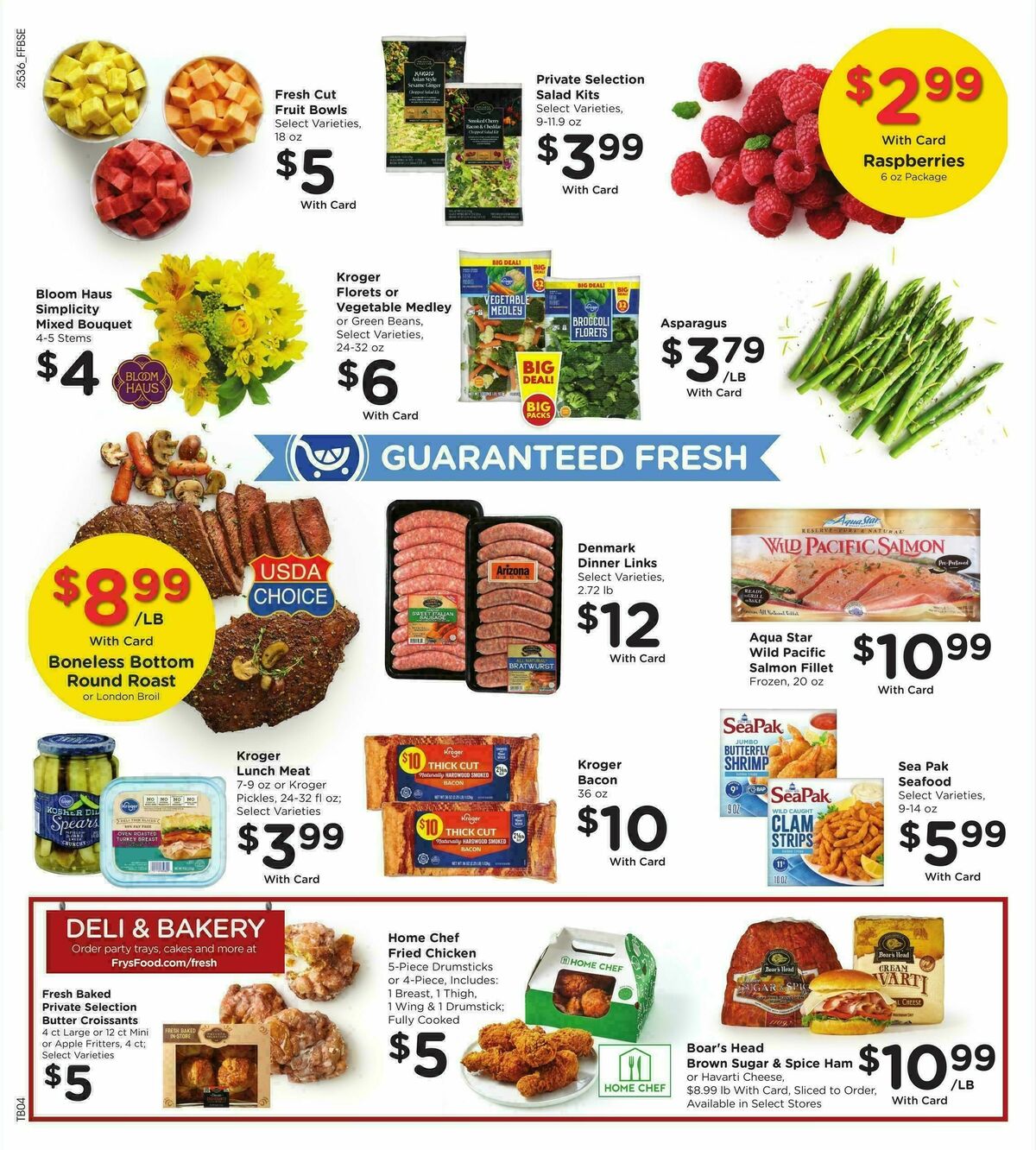 Fry's Food Weekly Ad from October 8