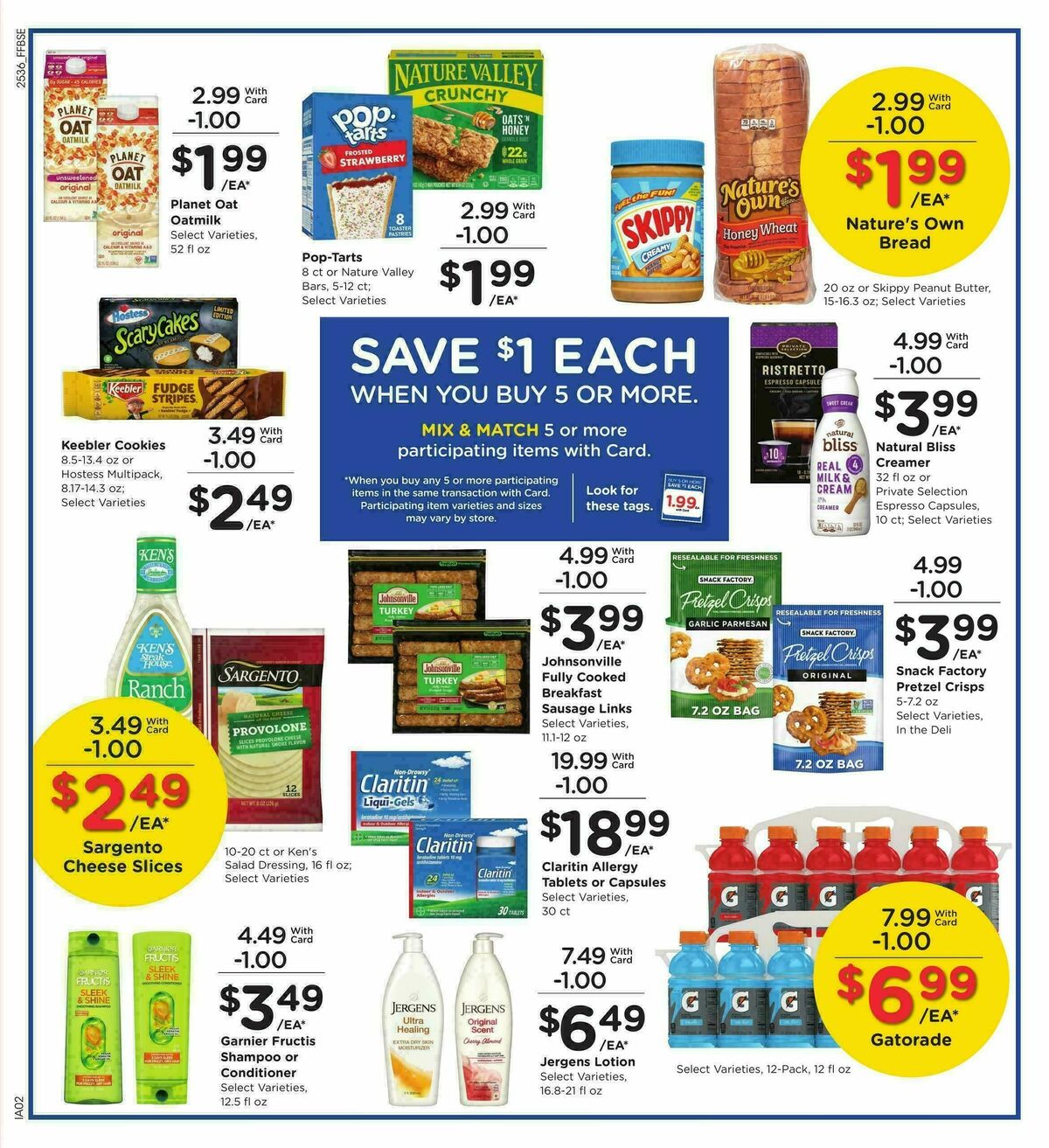 Fry's Food Weekly Ad from October 8