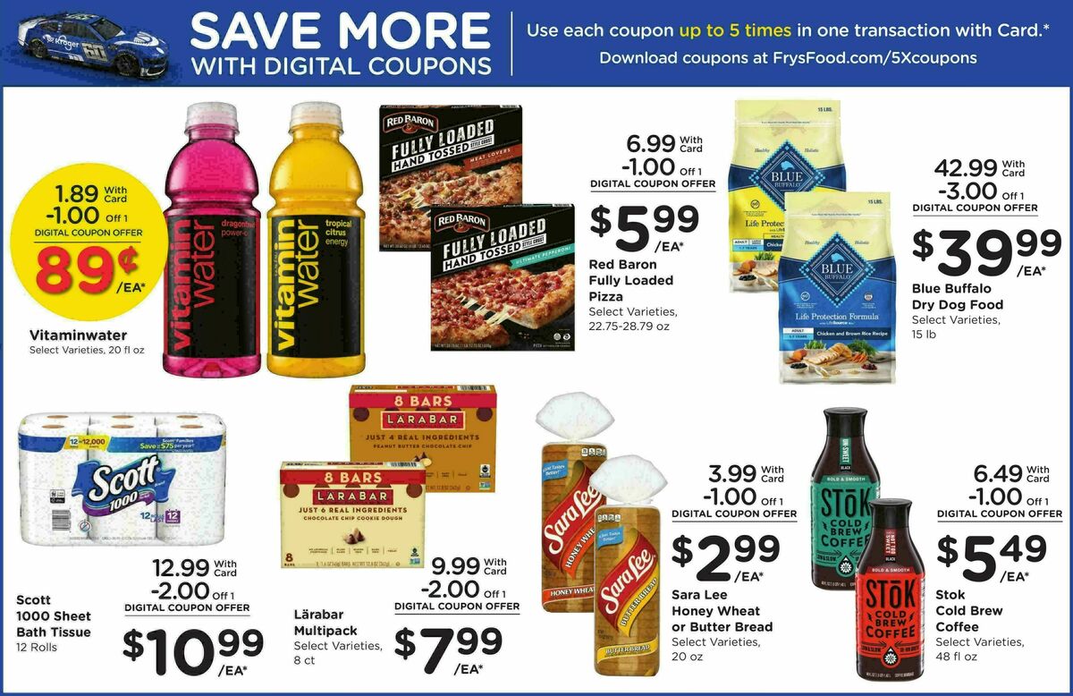 Fry's Food Weekly Ad from October 15