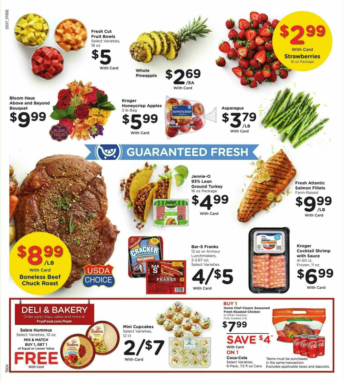 Fry's Food Weekly Ad from October 15