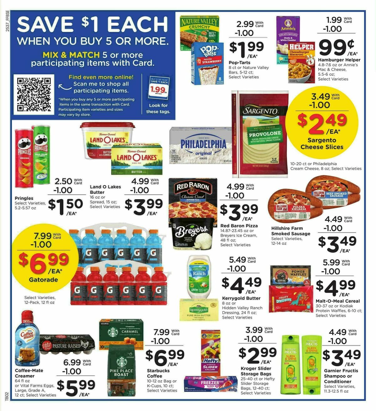 Fry's Food Weekly Ad from October 15