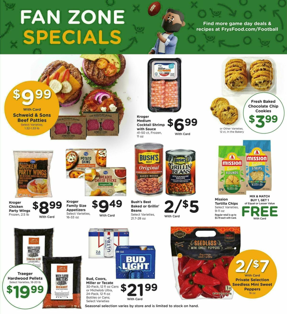 Fry's Food Weekly Ad from October 22