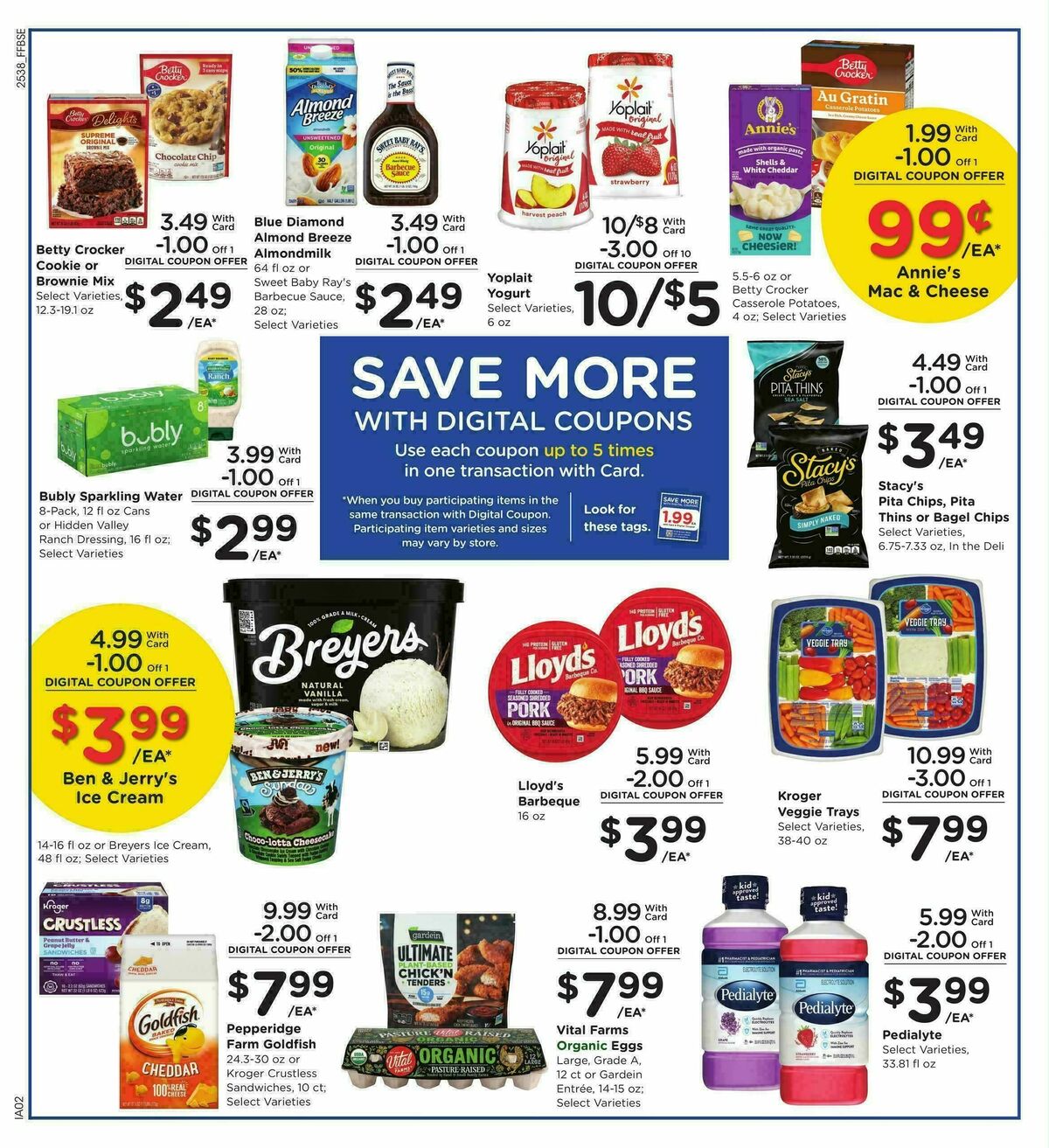 Fry's Food Weekly Ad from October 22