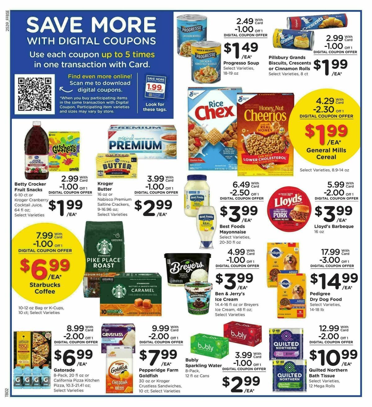 Fry's Food Weekly Ad from October 29