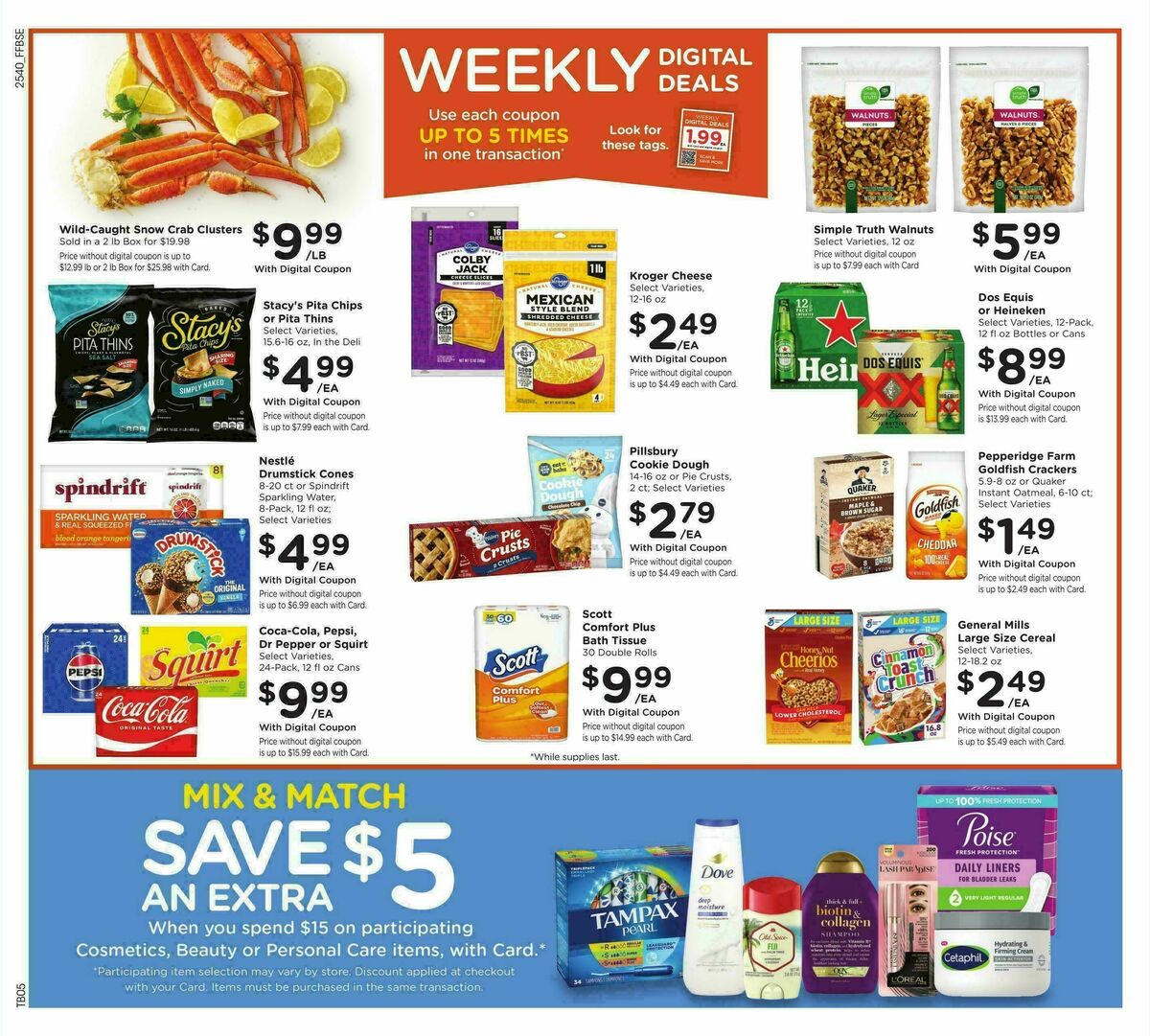 Fry's Food Weekly Ad from November 5