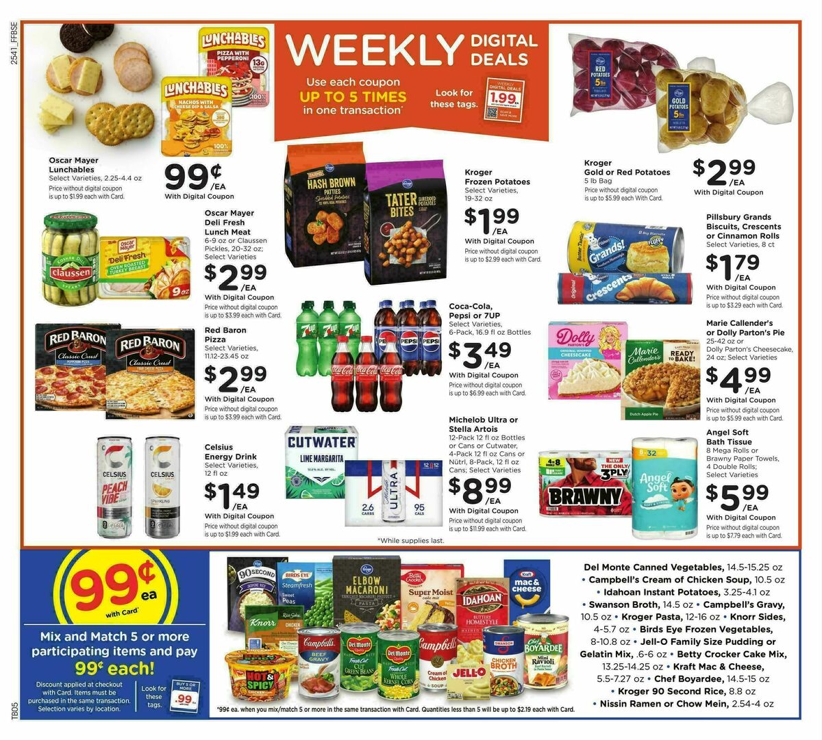 Fry's Food Weekly Ad from November 12
