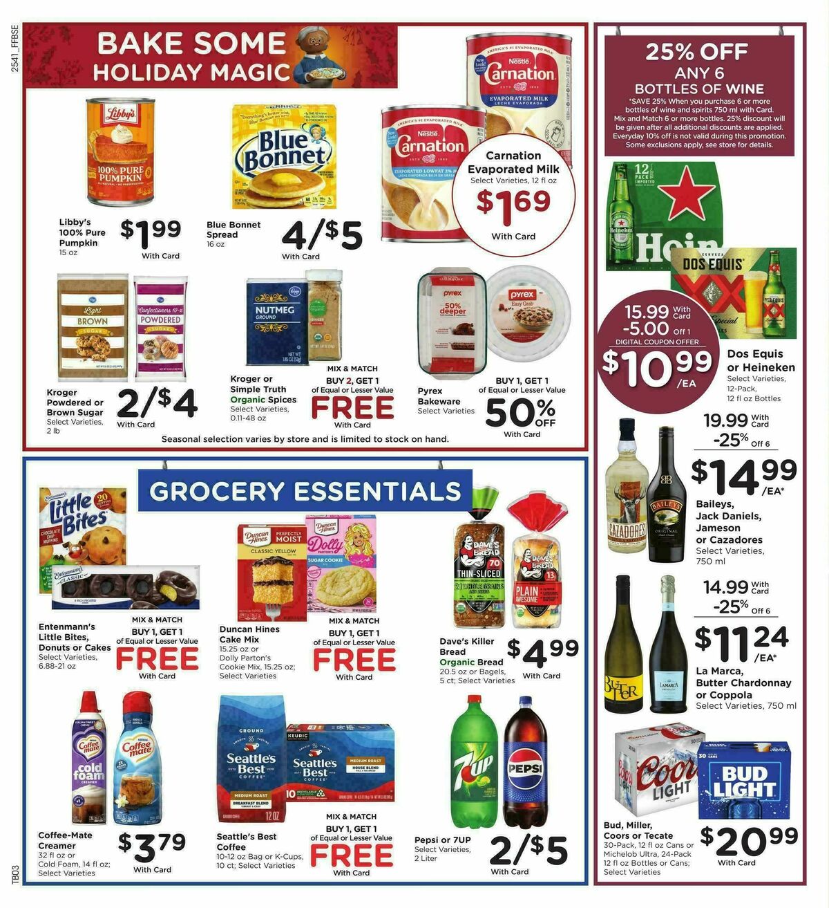 Fry's Food Weekly Ad from November 12