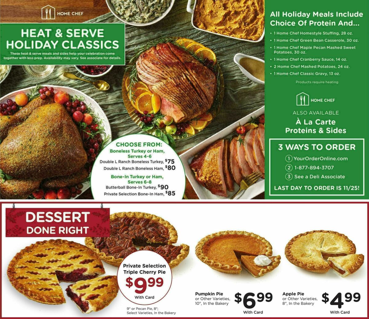 Fry's Food Weekly Ad from November 12