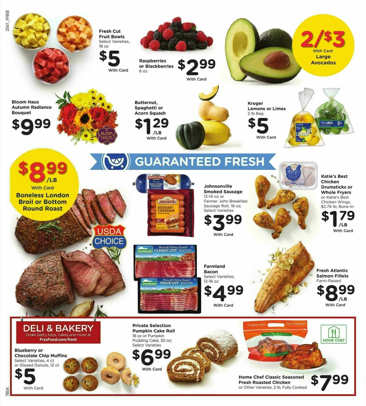 Fry's Food Weekly Ad from November 12