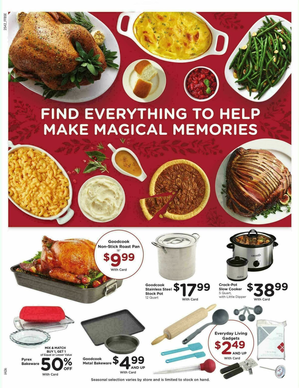 Fry's Food Weekly Ad from November 19
