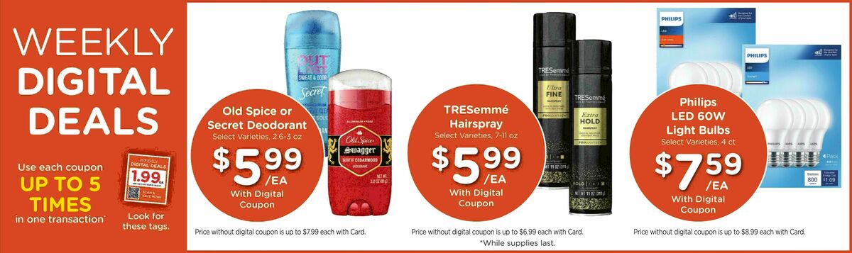 Fry's Food Weekly Ad from November 19