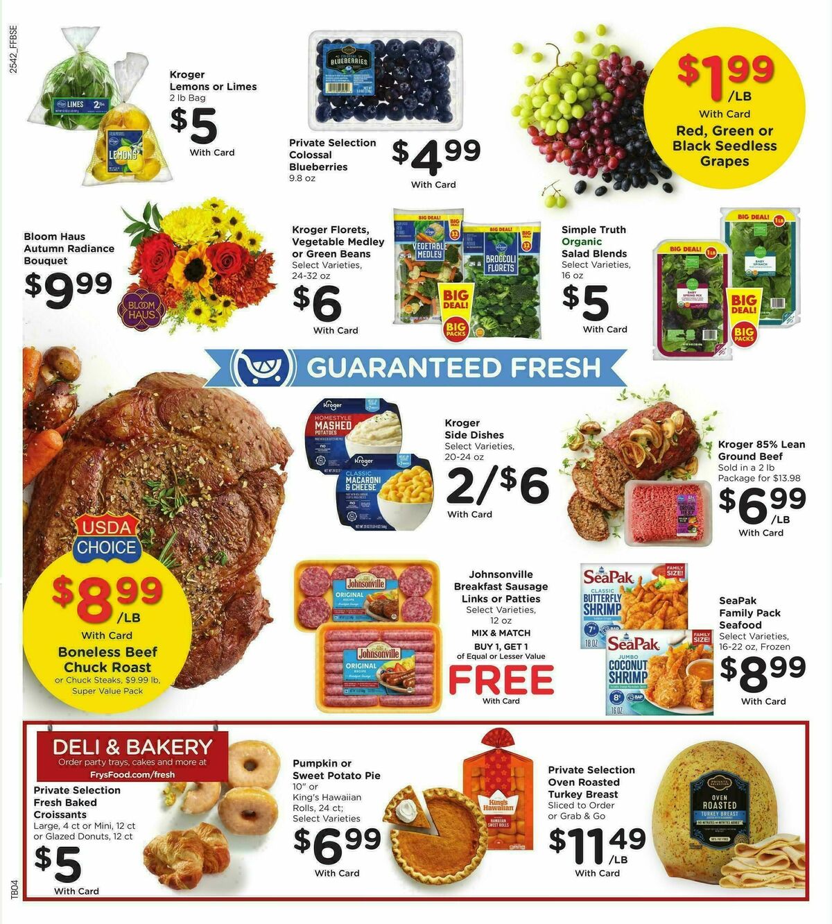 Fry's Food Weekly Ad from November 19