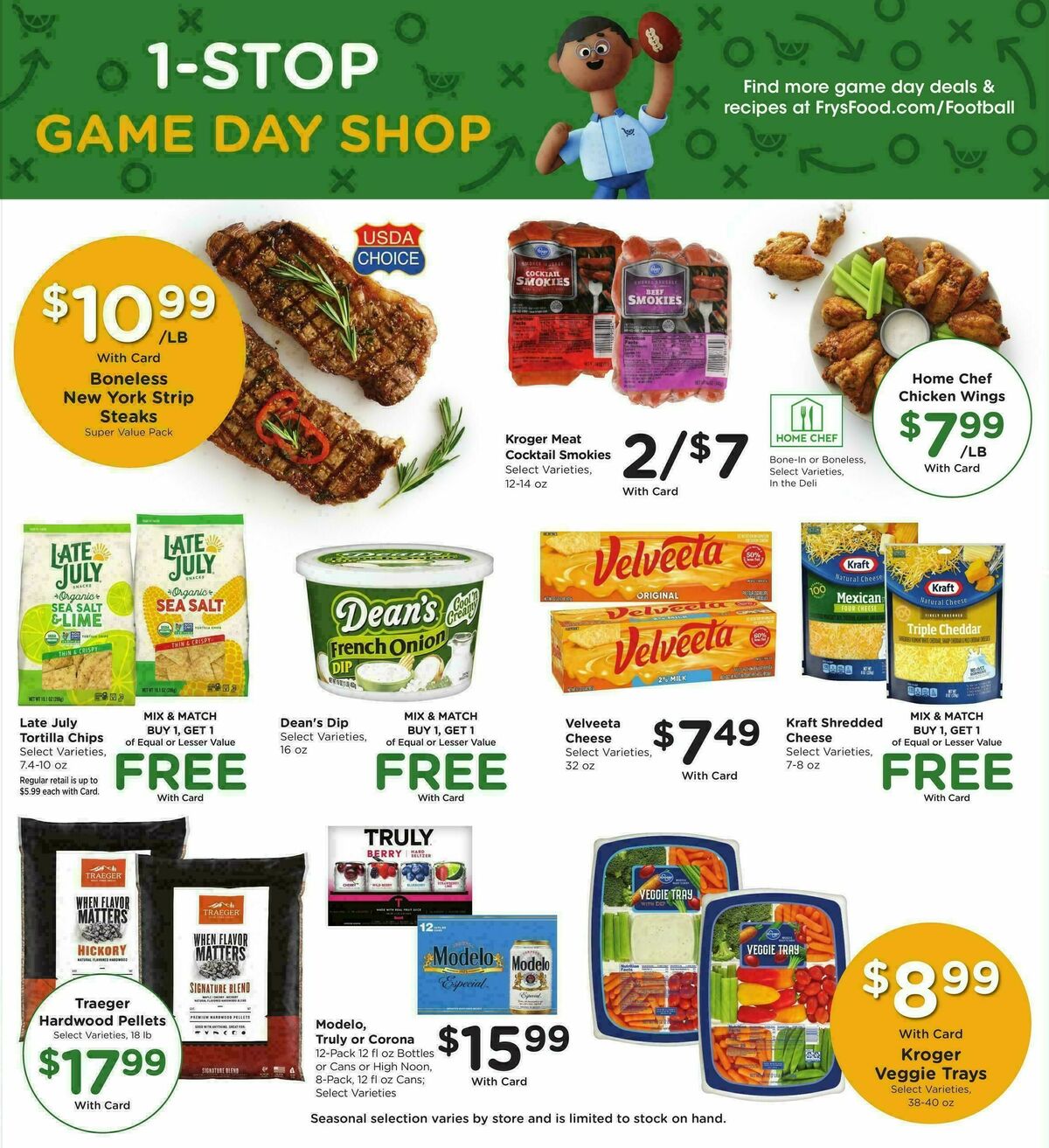 Fry's Food Weekly Ad from November 19