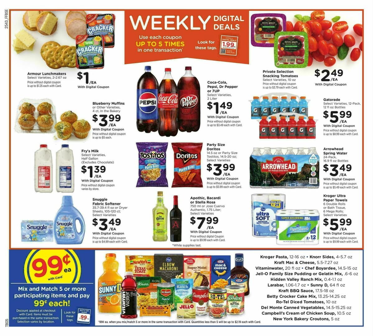 Fry's Food Weekly Ad from November 28