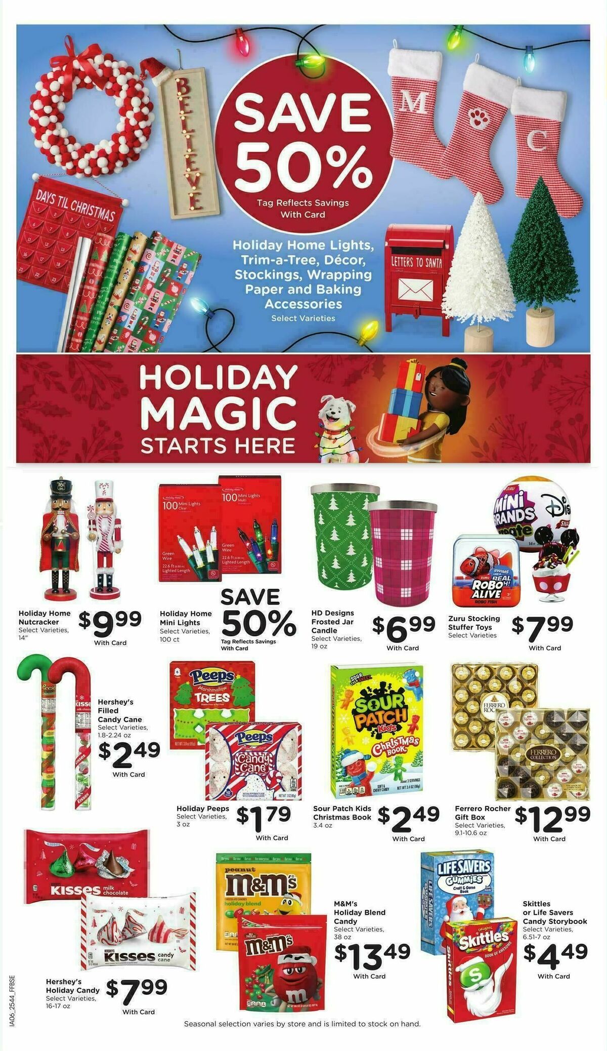 Fry's Food Weekly Ad from December 3