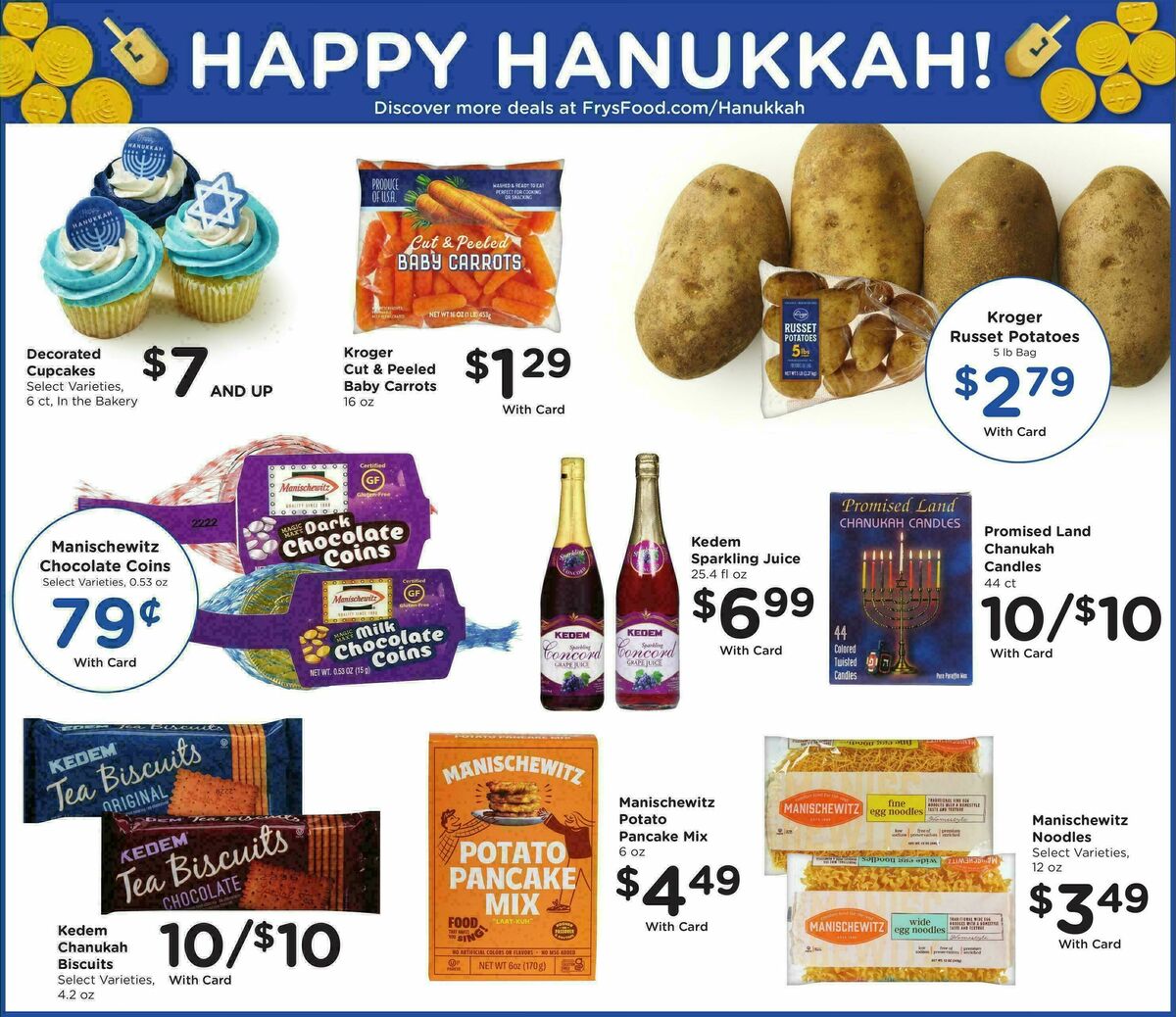 Fry's Food Weekly Ad from December 3