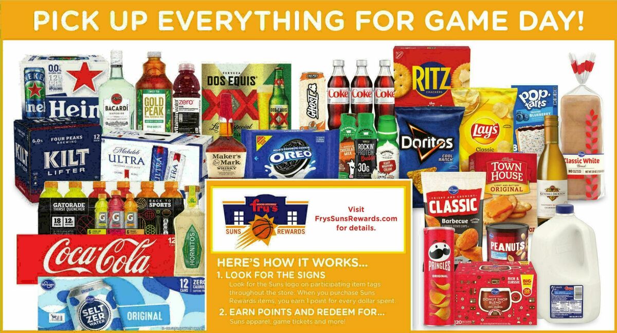 Fry's Food Weekly Ad from December 3