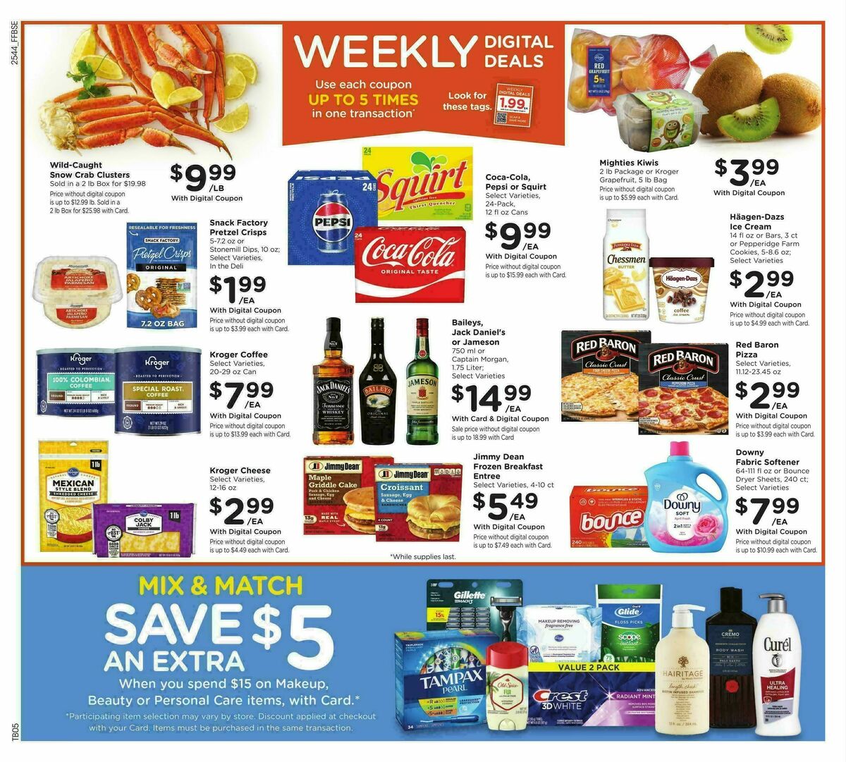 Fry's Food Weekly Ad from December 3