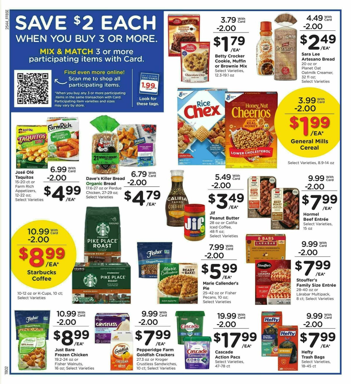 Fry's Food Weekly Ad from December 3