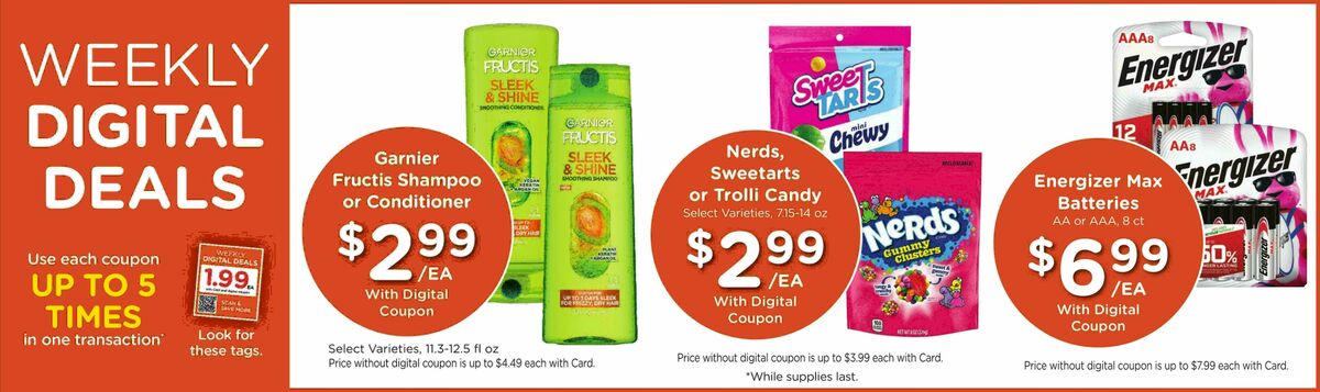 Fry's Food Weekly Ad from December 3