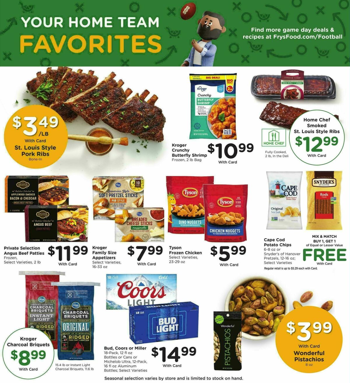 Fry's Food Weekly Ad from December 3