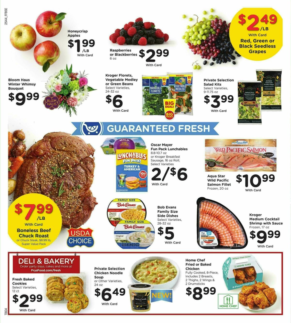 Fry's Food Weekly Ad from December 3