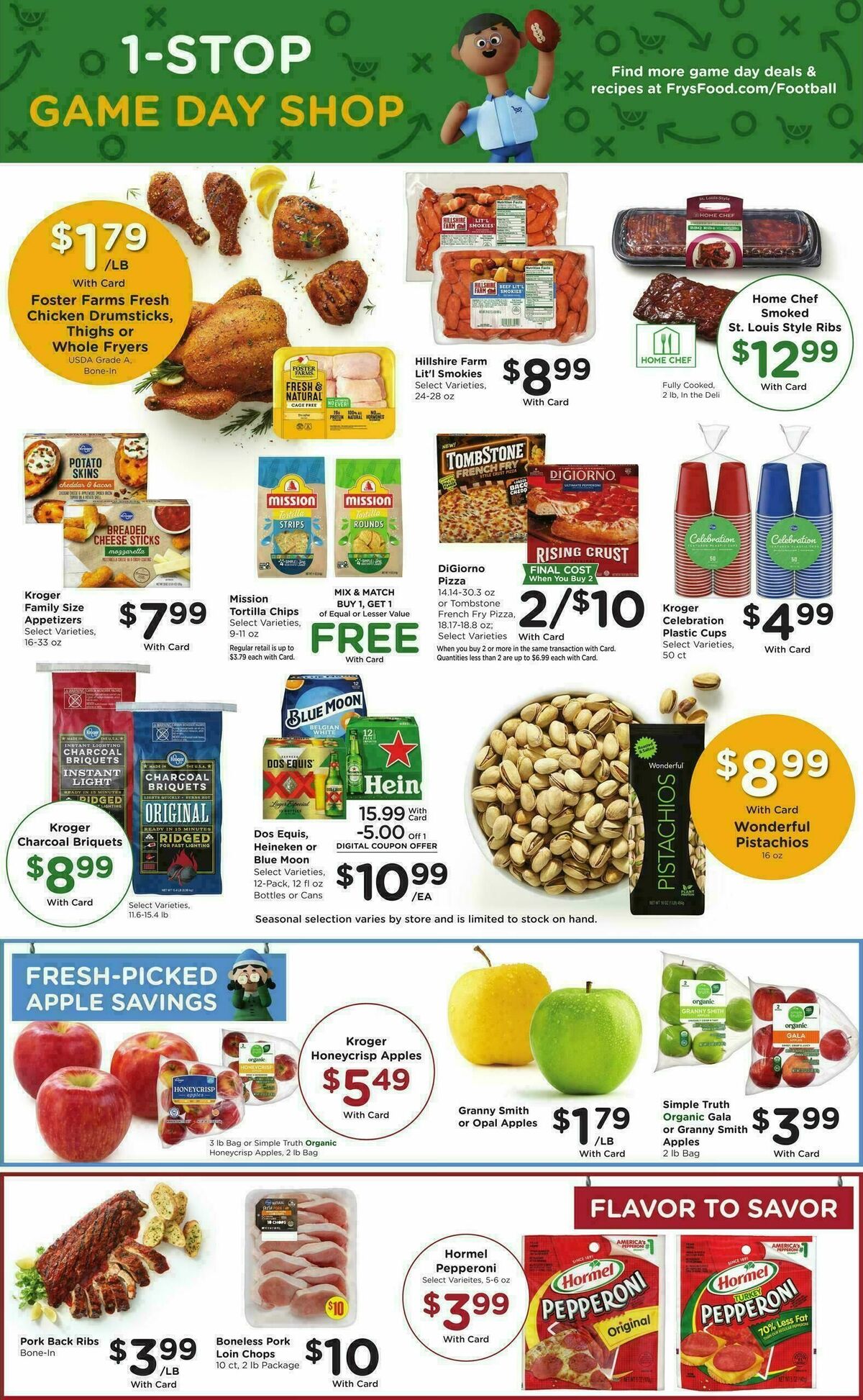 Fry's Food Weekly Ad from December 10