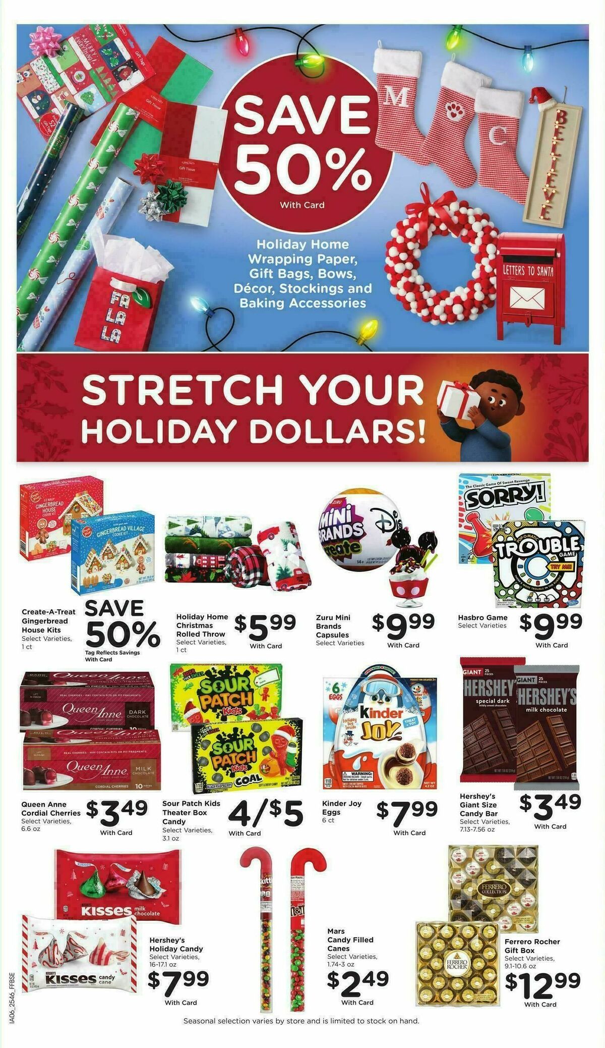 Fry's Food Weekly Ad from December 17
