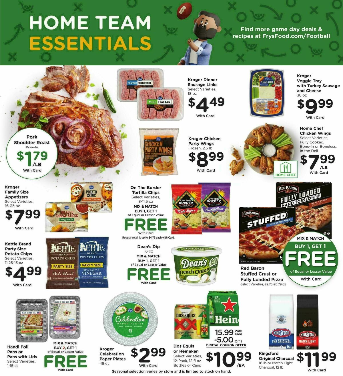 Fry's Food Weekly Ad from December 26