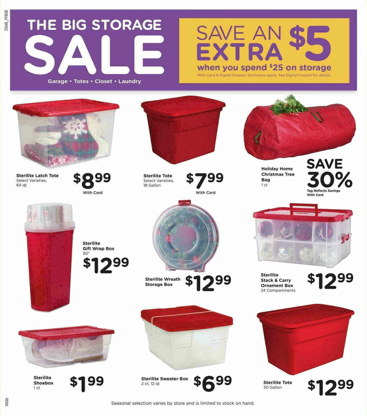 Fry's Food Weekly Ad from January 2