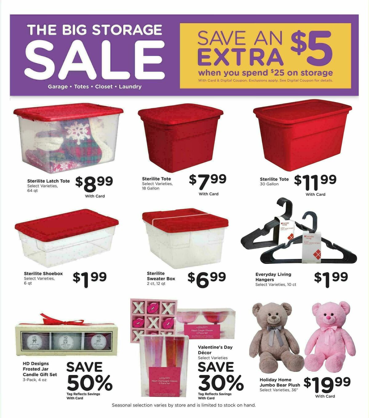 Fry's Food Weekly Ad from January 7