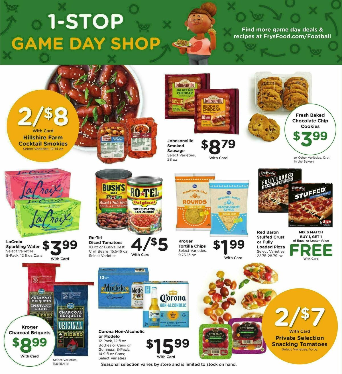 Fry's Food Weekly Ad from January 7