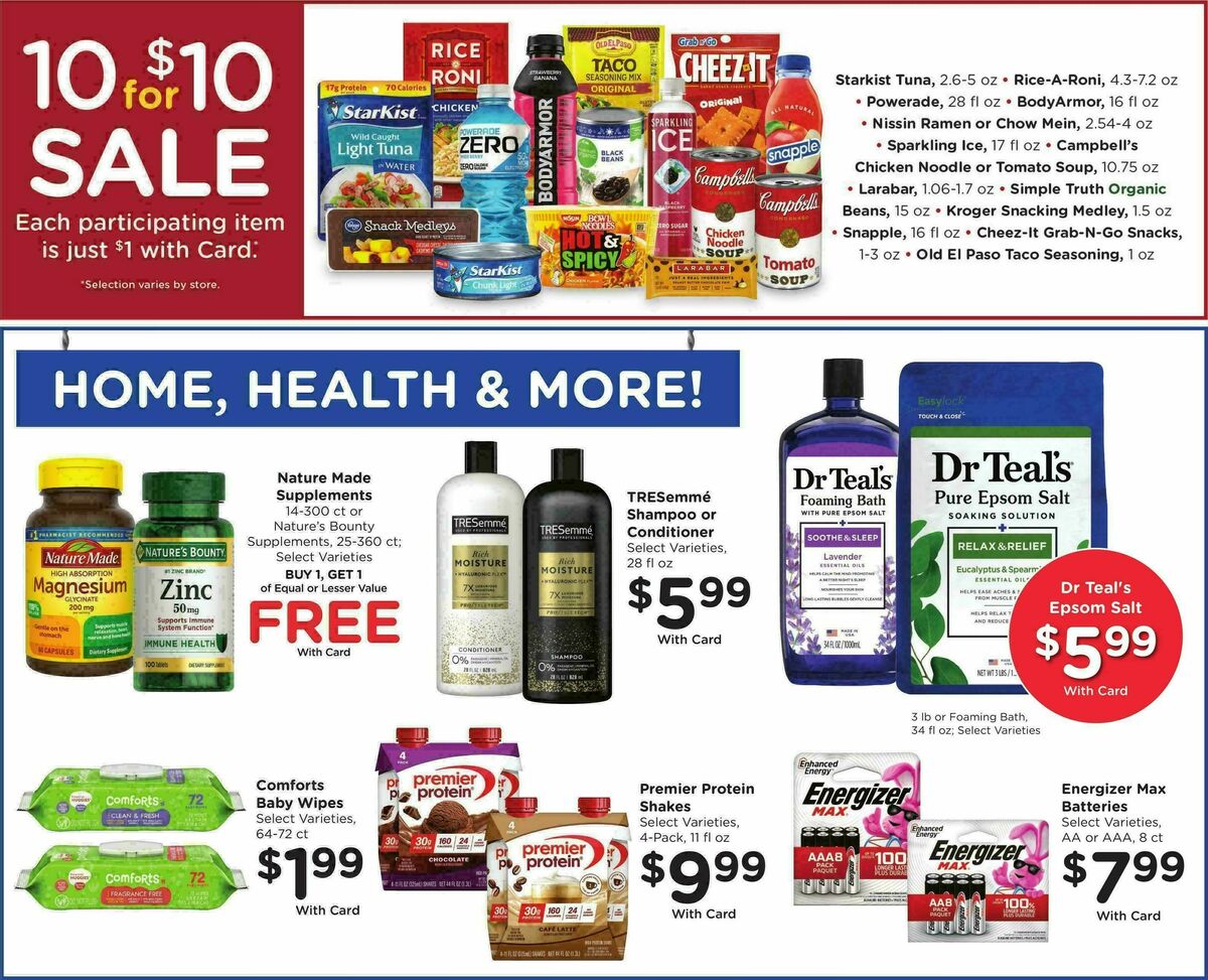 Fry's Food Weekly Ad from January 7
