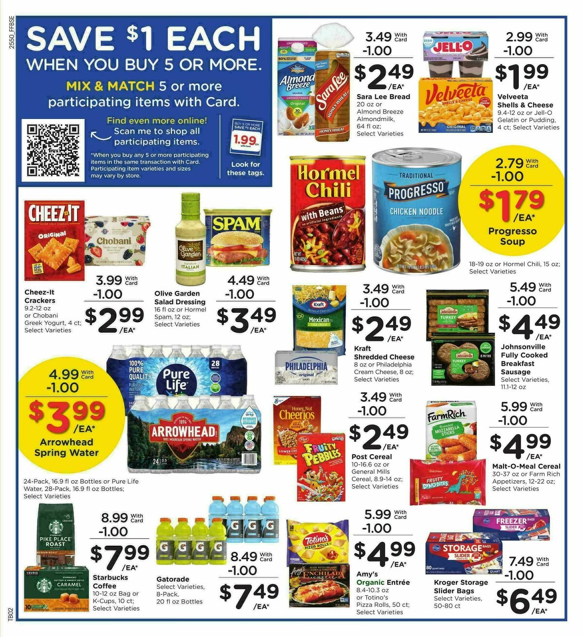 Fry's Food Weekly Ad from January 14