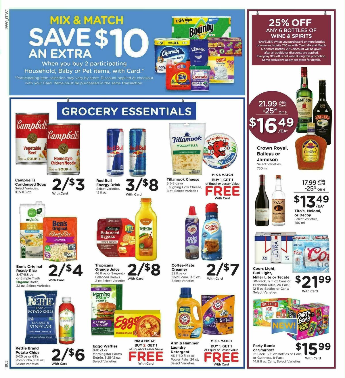 Fry's Food Weekly Ad from January 14