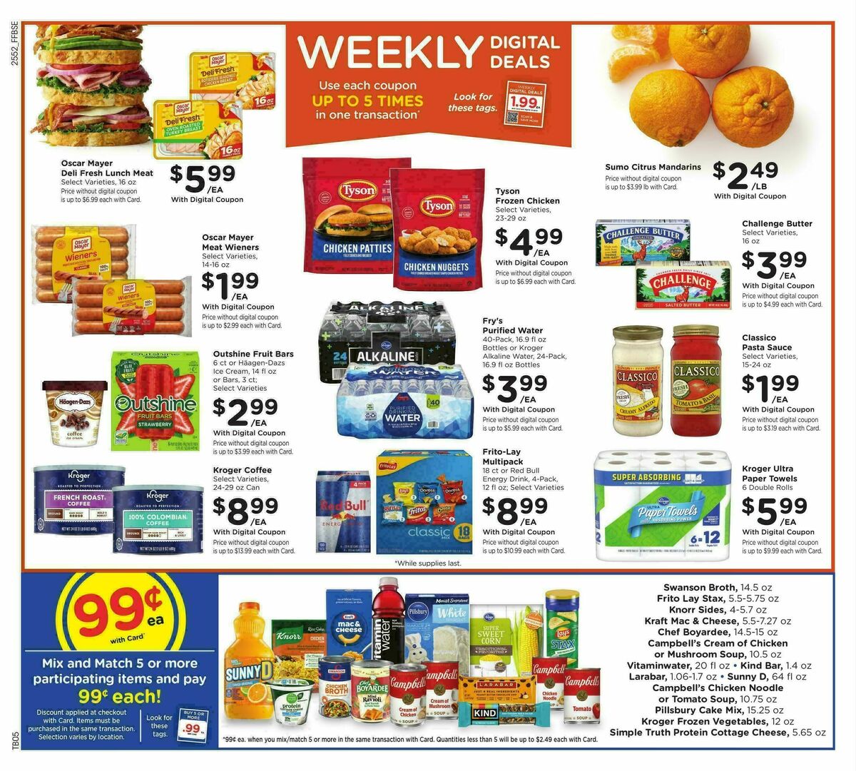 Fry's Food Weekly Ad from January 28