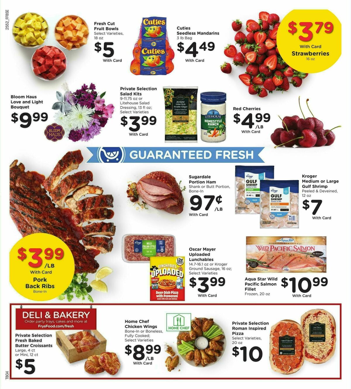 Fry's Food Weekly Ad from January 28