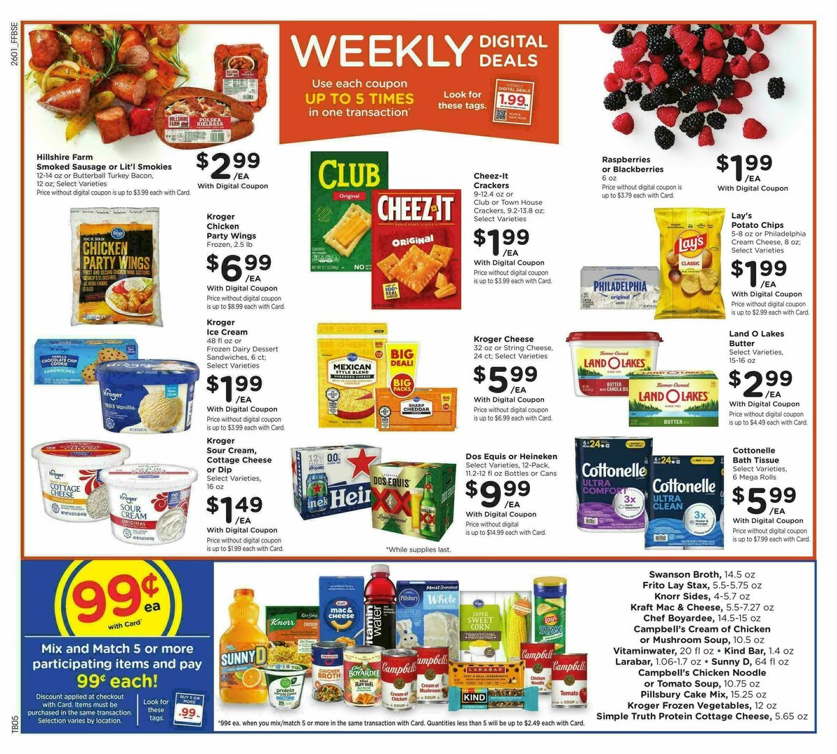 Fry's Food Weekly Ad from February 4