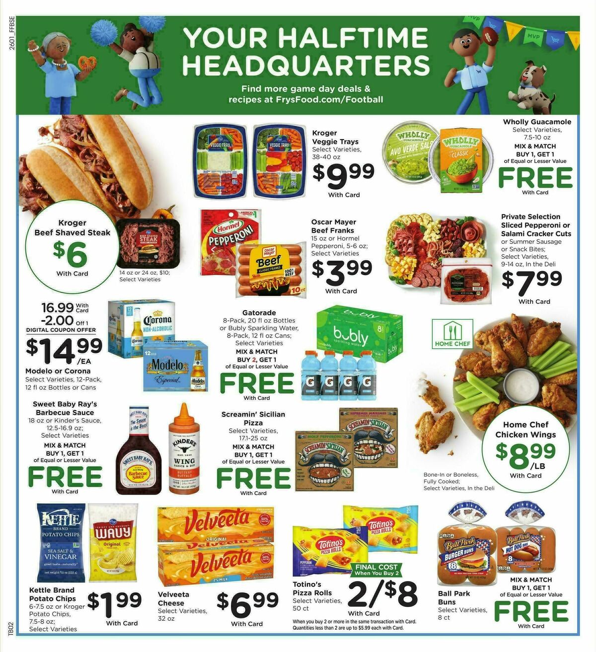 Fry's Food Weekly Ad from February 4