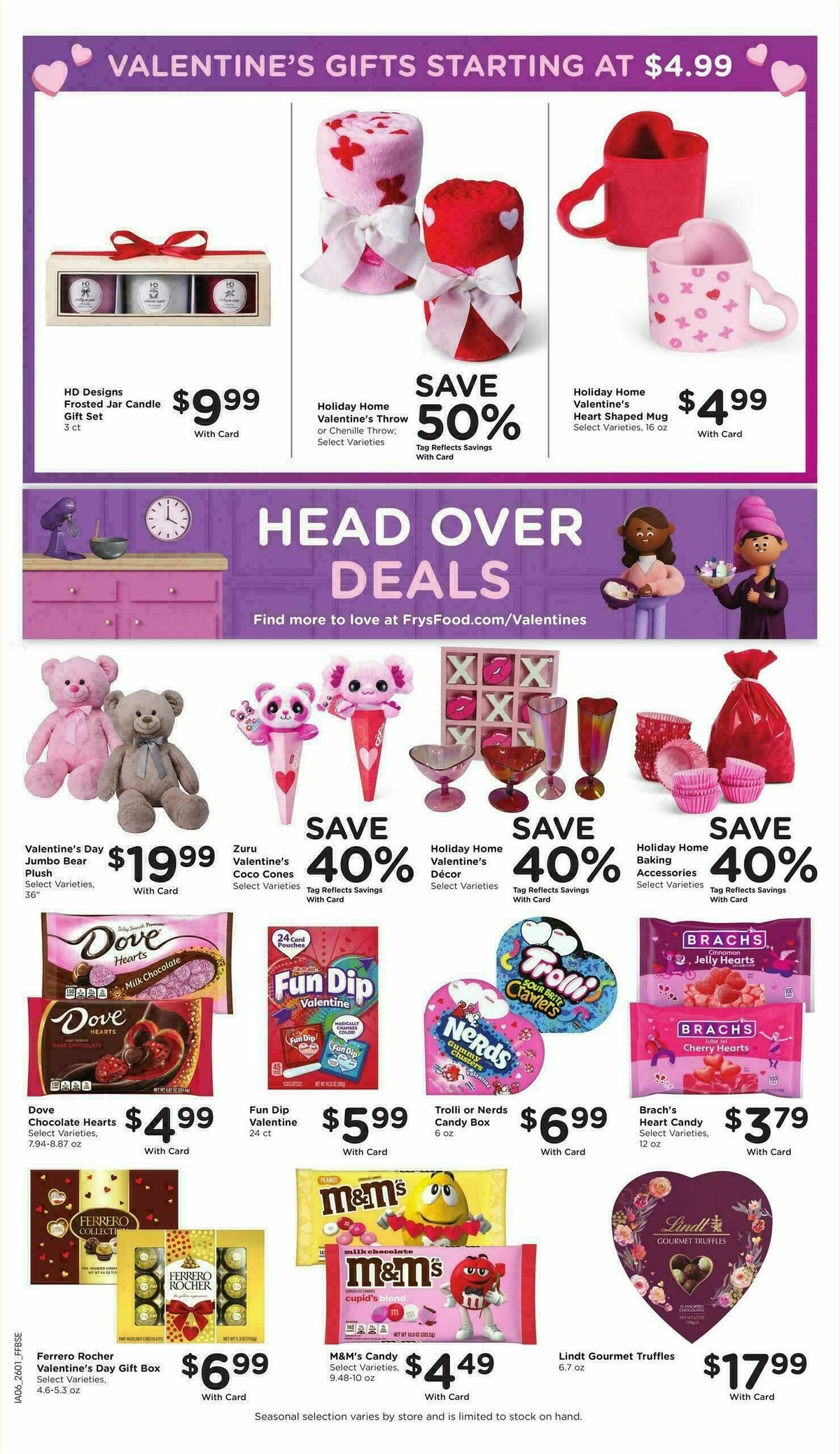 Fry's Food Weekly Ad from February 4