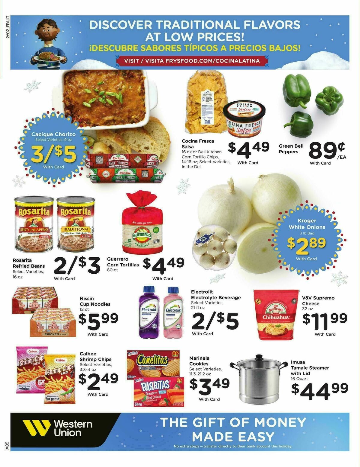 Fry's Food Weekly Ad from February 11